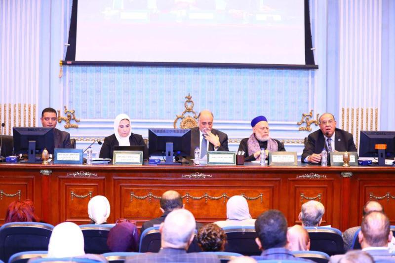 القباج تشهد احتفال لجنة التضامن الاجتماعي بمجلس النواب