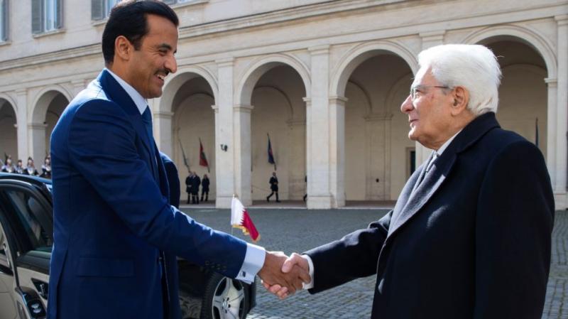 أمير قطر يزور إيطاليا.. تركيز على الملفات المشتركة