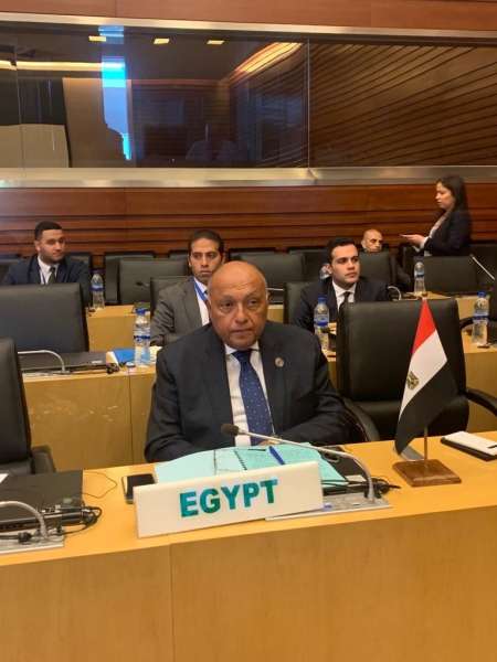 وزير الخارجية يشارك في اجتماع اللجنة رفيعة المستوى لرؤساء دول وحكومات الاتحاد الإفريقي حول ليبيا