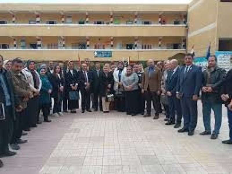 تفاصيل زيارة وفد لجنة التعليم بالبرلمان مدرستين في أبو حمص بالبحيرة