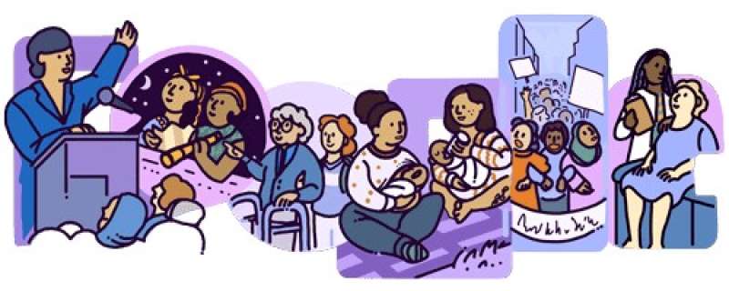 جوجل يحتفل بيوم المرأة العالمي ويغير شعاره