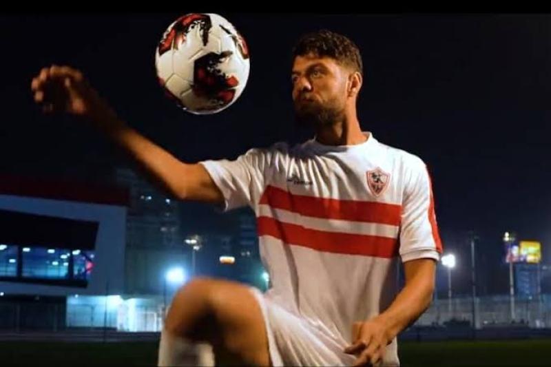 مصطفى شلبي أفضل لاعب في مباراة الزمالك والمقاولون العرب