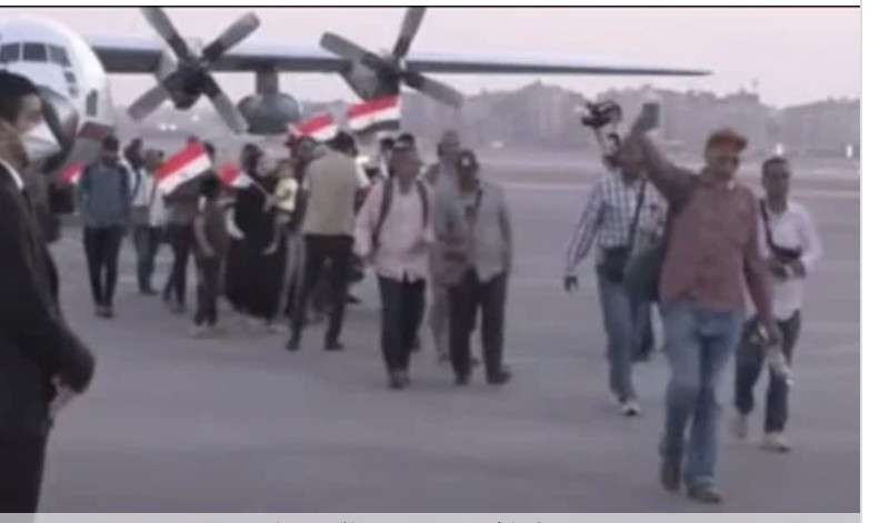 وصول مجموعة جديدة من المصريين القادمين من السودان