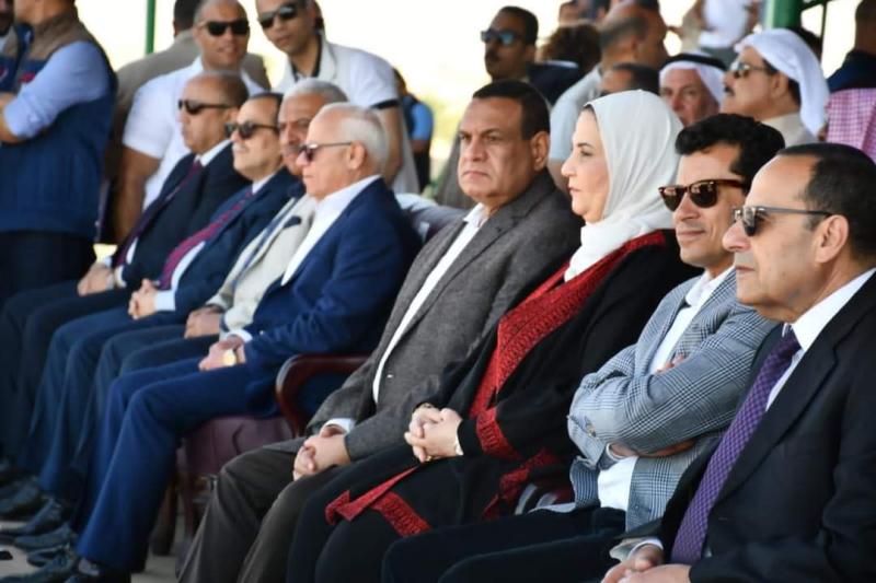 وزير التنمية المحلية يشهد فعاليات احتفالات العيد القومي لمحافظة شمال سيناء
