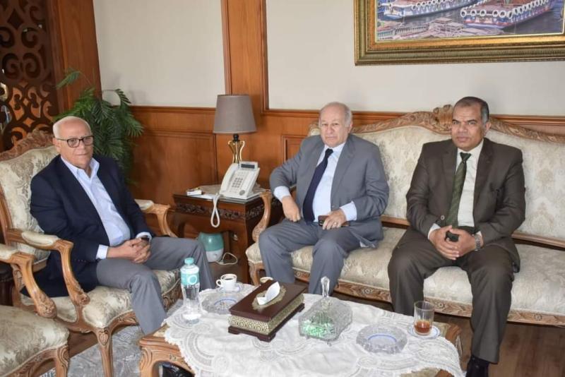 محافظ بورسعيد يستقبل رئيس هيئة قضايا الدولة ببورسعيد