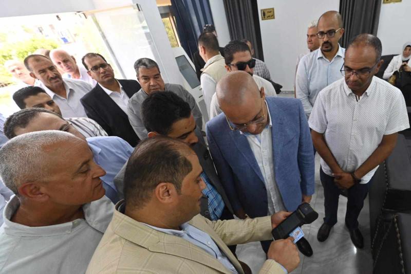 وزير الإسكان يفتتح المركز التكنولوجي لخدمة عملاء منظومة المياه بمدينة النوبارية الجديدة