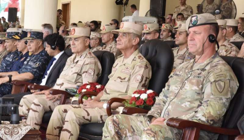 وزير الدفاع يشهد المرحلة الختامية للتدريب المصري الأمريكي المشترك النجم الساطع 2023