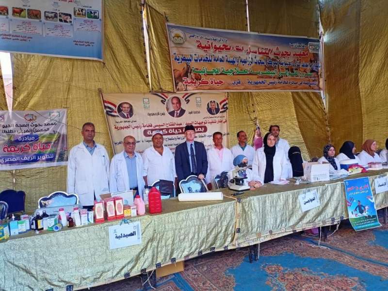 «الزراعة» تواصل تنظيم القوافل البيطرية لعلاج مواشي صغار المربين مجانا بمحافظة الغربية