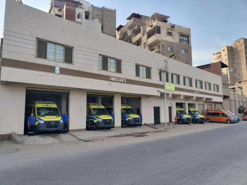 محافظ الغربية يتابع استلام 5 سيارات إسعاف جديدة ضمن المبادرة الرئاسية حياة كريمة