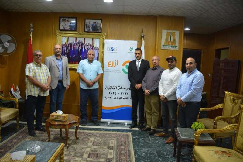 الزراعة والتحالف الوطني يطلقان مبادرة ”إزرع” بهدف زراعة 120 ألف فدان قمح في الوادى الجديد