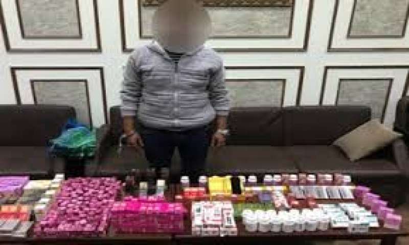 ضبط كمية من المنشطات المحظورة بحوزة أحد الأشخاص بالإسكندرية