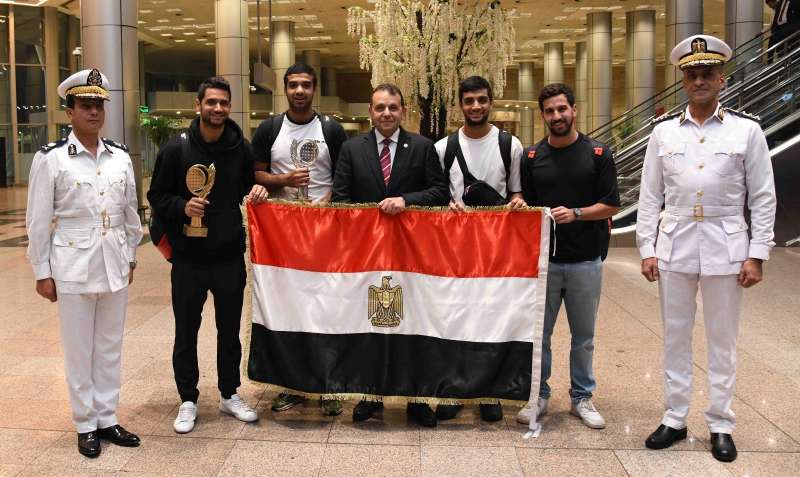 البعثة الرياضية للبادل بوزارة الداخلية تفوز بالمركزين الأول والثاني ببطولة الشرطة العربية في قطر