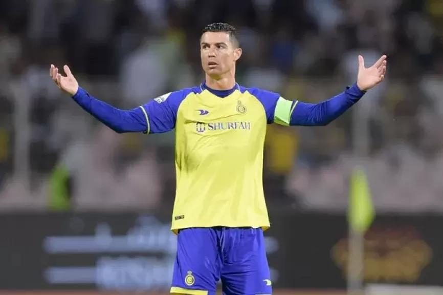 النصر السعودي يعلن رحيل كريستيانو رونالدو