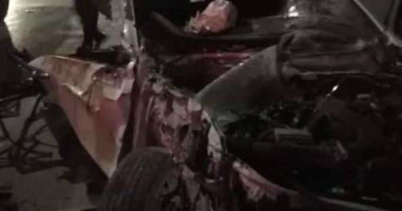 مصرع وإصابة 9 أشخاص في حادث تصادم 3 سيارات بطريق إسكندرية الصحراوي