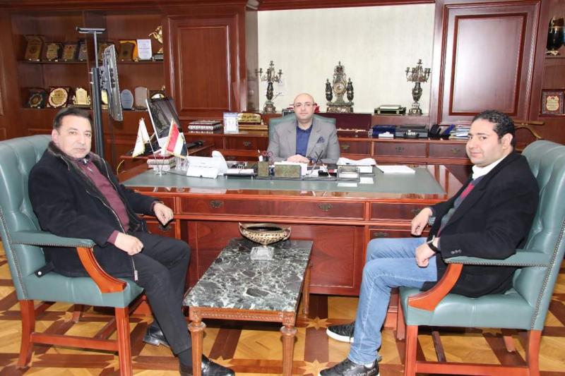 محافظ بني سويف يلتقي نائب مساعد وزير الخارجية لشئون أمريكا اللاتينية