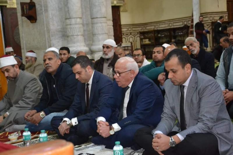 محافظ بورسعيد يشهد احتفالية الأوقاف بذكرى الإسراء والمعراج بالمسجد التوفيقي