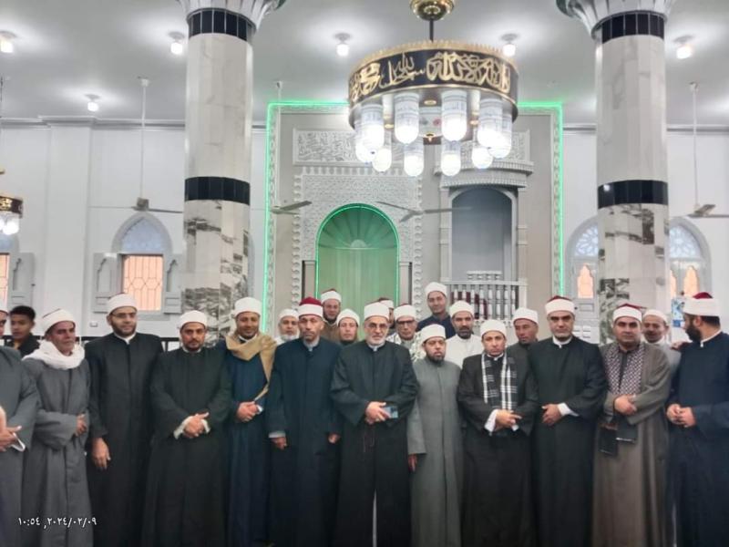 كفر الشيخ: افتتاح المسجد القبلي بقرية النوايجة بدسوق على مساحة 250م2