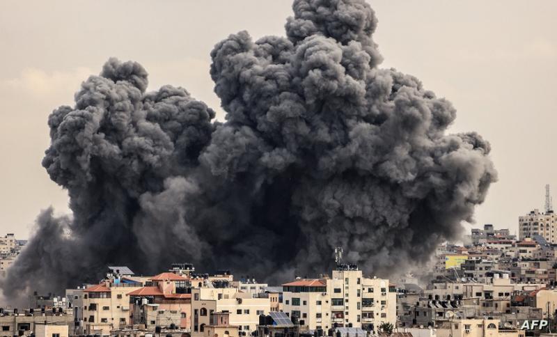 استشهاد 5 فلسطينيين فى غارة إسرائيلية وسط غزة استهدفت مروان عيسى