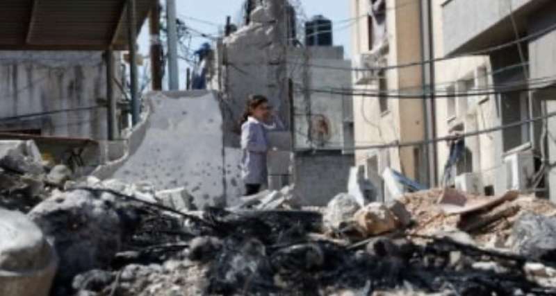 إعلام فلسطيني: الاحتلال يشن غارة على غرب حي الزيتون بمدينة غزة