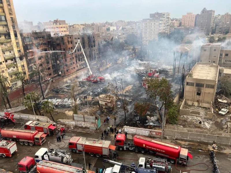 مسلسل المعلم تصدر مواقع التواصل بعد حريق ستوديو الأهرام