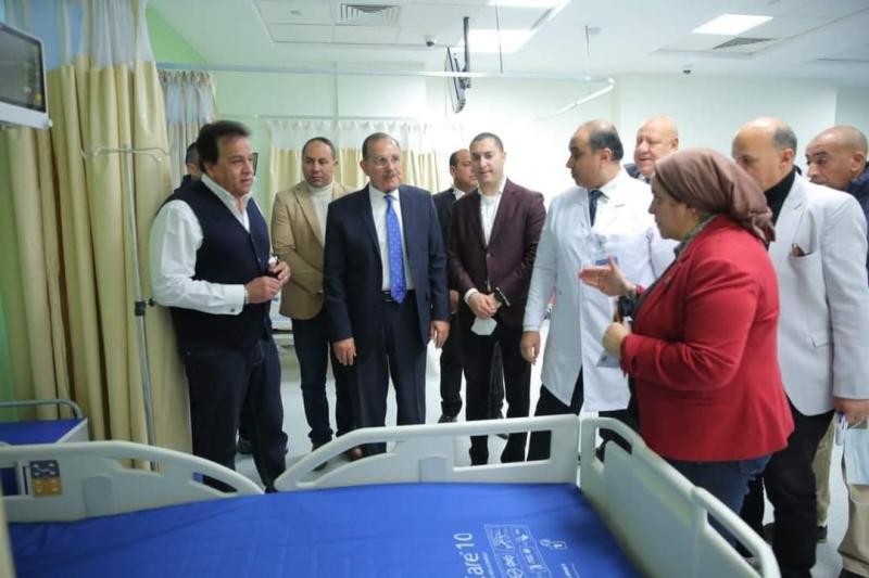 محافظ كفرالشيخ يعلن التشغيل التجريبى لمستشفى مركز الأورام الجديد على مساحة 8876 م2 بقوة 160 سريراً
