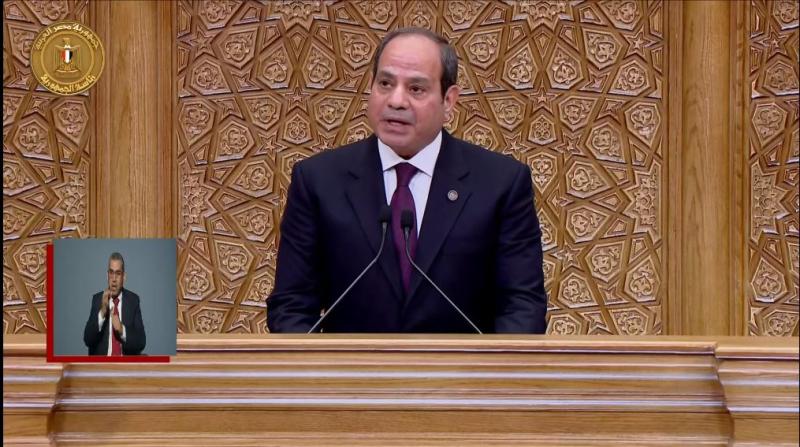 الرئيس السيسي: خالص التحية والتقدير للشعب المصري على تجديد الثقة