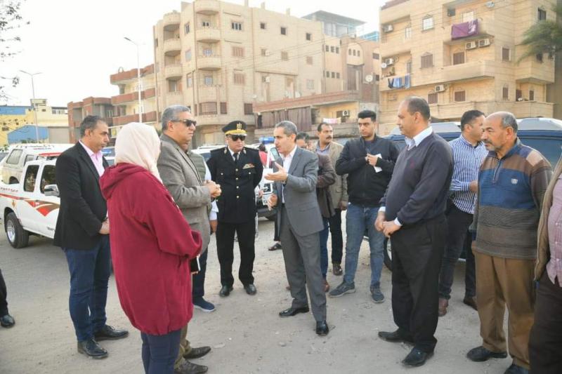 محافظ الغربية يتابع الموقف التنفيذي لتوسعة طريق القاهرة الإسكندرية الزراعي