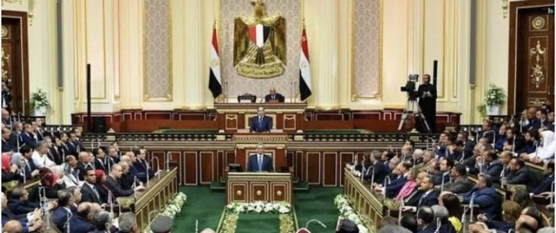النائب محمد صلاح البدري يستعرض أمام مجلس الشيوخ طلبه بشأن تحديات منظومة التأمين الصحي الشامل