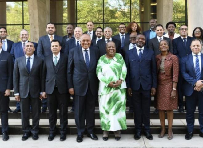 وزيرا خارجية مصر وجنوب افريقيا يترأسان أعمال الدورة العاشرة للجنة المشتركة للتعاون بين البلدين