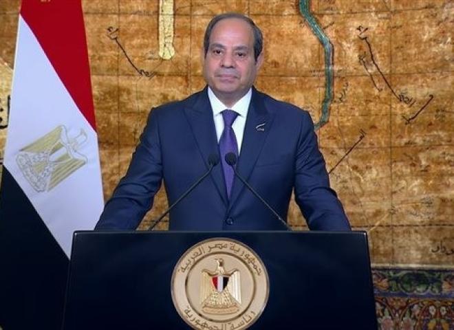 الرئيس السيسي: موقف مصر الرافض لتهجير الفلسطينيين واضح منذ اللحظة الأولى