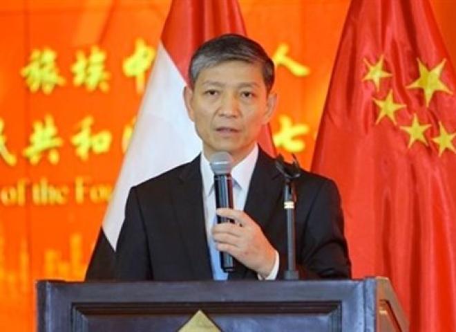 سفير الصين بالقاهرة يؤكد على أهمية وقف إطلاق النار في غزة