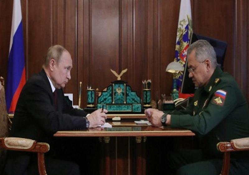 بوتين يقيل وزير الدفاع شويجو من منصبه ويعينه أمينا عاما لمجلس الأمن القومى الروسي
