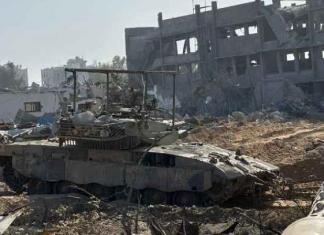 كتائب القسام تعلن تدمير ناقلة جنود إسرائيليين شرق مدينة رفح الفلسطينية