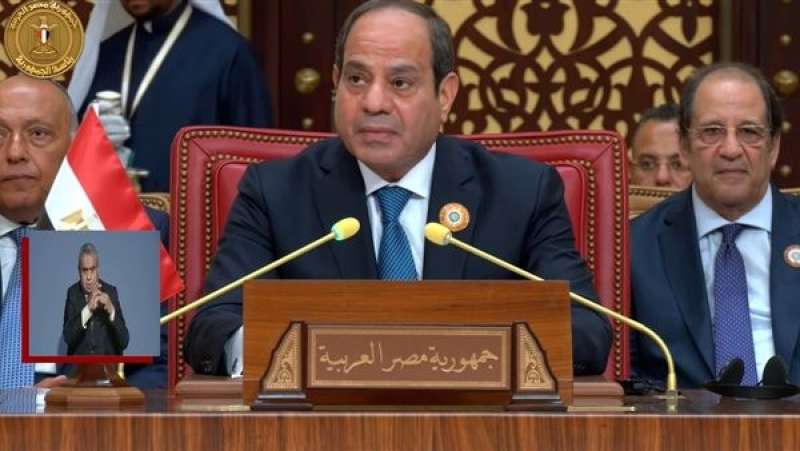 الرئيس السيسي: مصر ستظل على موقفها الثابت برفض تصفية القضية الفلسطينية