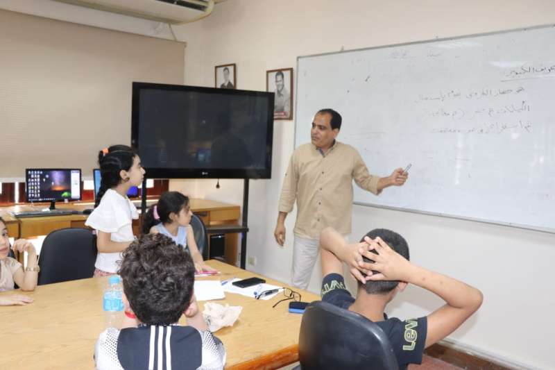 افتتاح أولى دورات احتراف الحاسب الآلي للأطفال بمكتبة مصر العامة بدمنهور