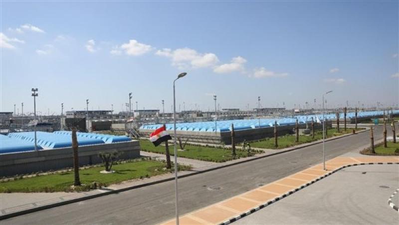 معالجة مياه الصرف ببحر البقر