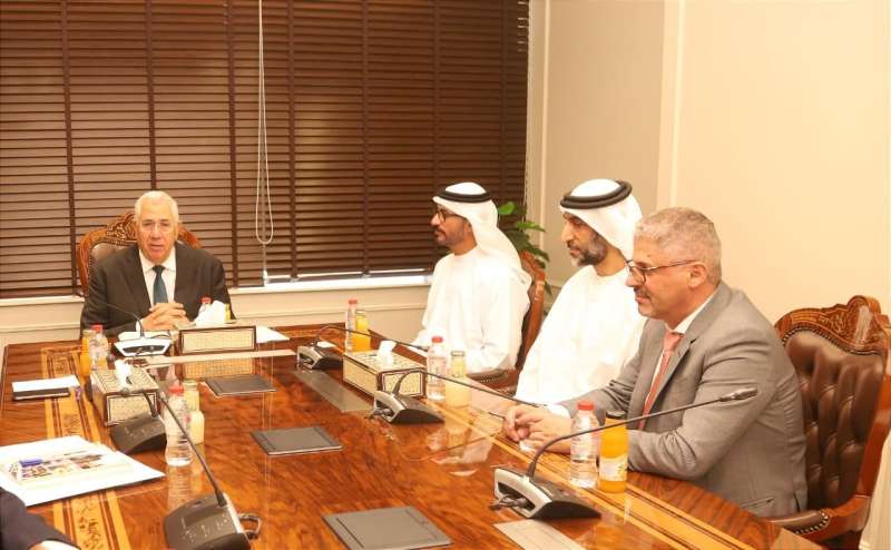 وزير الزراعة يبحث التعاون المشترك مع رئيس هيئة السلامة الغذائية والزراعية بدولة الإمارات العربية المتحدة