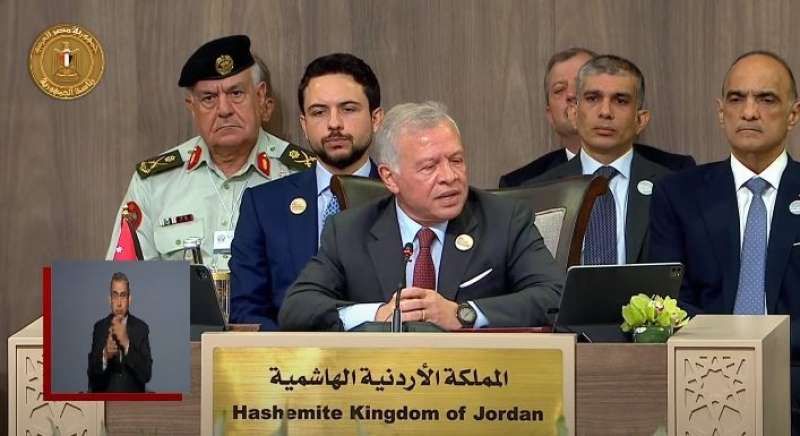 ملك الأردن: لا يمكننا أن نتخلى عن غزة.. إنه اختبار لإنسانيتنا وإخلاصنا