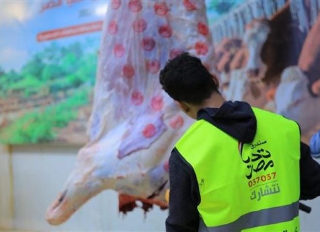 صندوق تحيا مصر يطلق مبادرة «أضاحي» لتوزيع اللحوم على الأولى بالرعاية.. صور