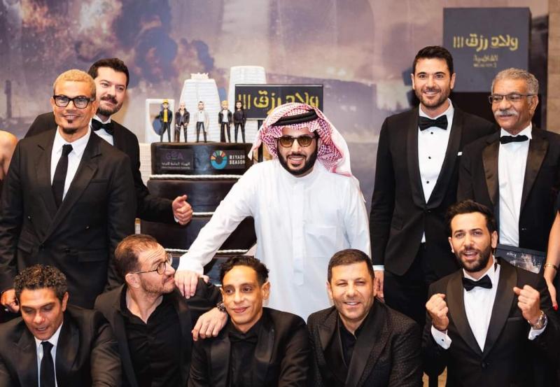أبرز لقطات نجوم العرض الخاص لفيلم ”ولاد رزق 3” في السعودية