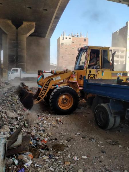 محافظة الجيزة ترفع ٦٠ ألف طن مخلفات وقمامة خلال إجازة عيد الأضحى المبارك