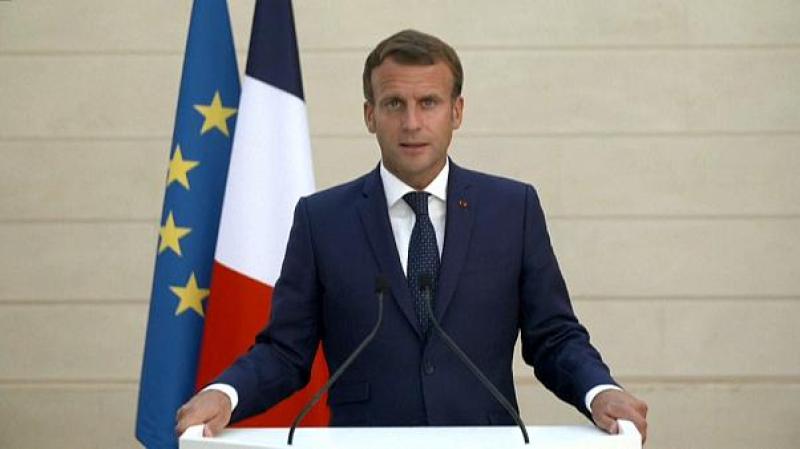 ماكرون يدعو إلى تشكيل ائتلاف ضد اليمين المتطرف في الجولة الثانية من الانتخابات الفرنسية