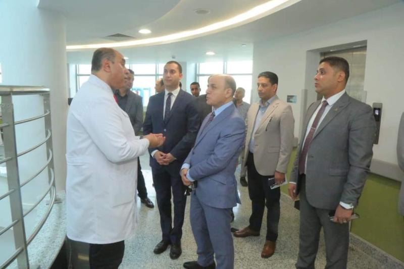 محافظ كفرالشيخ يتفقد مستشفى مركز الأورام الجديد بعاصمة المحافظة