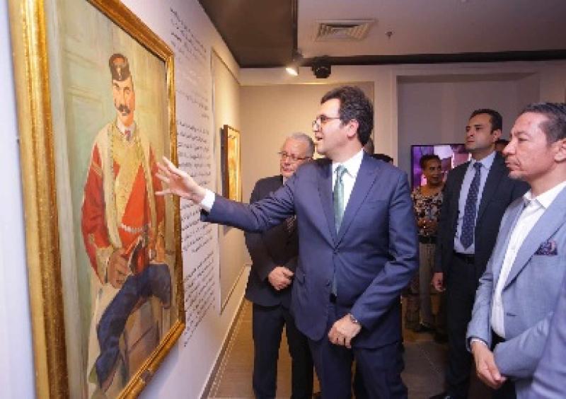 وزير الثقافة: أعمال محمود سعيد قيمة ‏تراثية تعكس روح الشخصية ‏المصرية