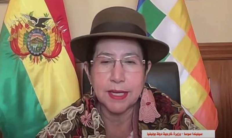 وزيرة خارجية بوليفيا: ندعم إقامة دولة فلسطينية مستقلة