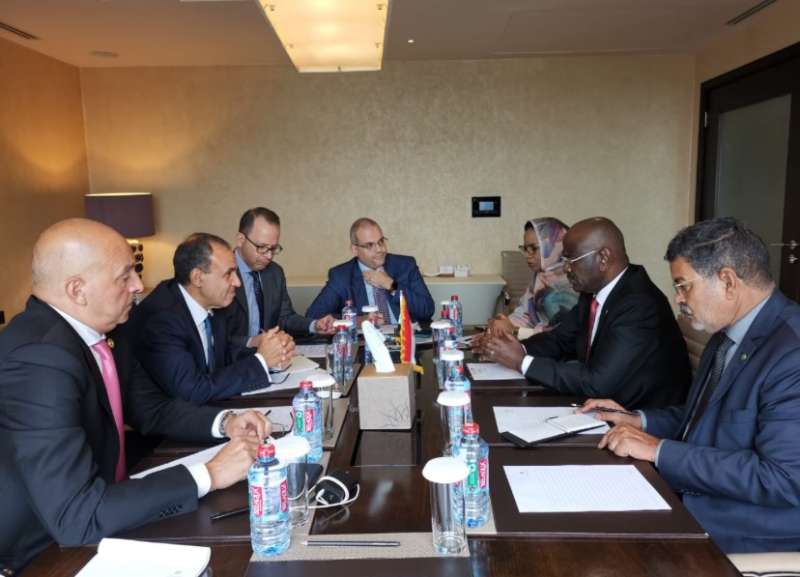 وزير الخارجية والهجرة وشئون المصريين بالخارج يجتمع مع وزير الشئون الخارجية والتعاون بموريتانيا