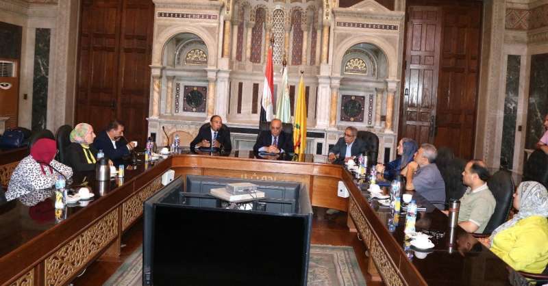 توقيع برتوكول تعاون بين بحوث الصحراء وبنك المياه المصري لدعم الاقتصاد الوطني