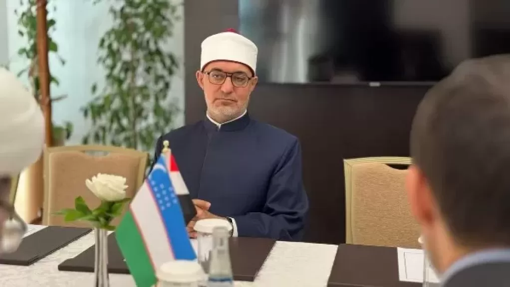 المفتي: مستعدون لتقديم الدعم لعلماء أوزبكستان بكافة المجالات الدينية
