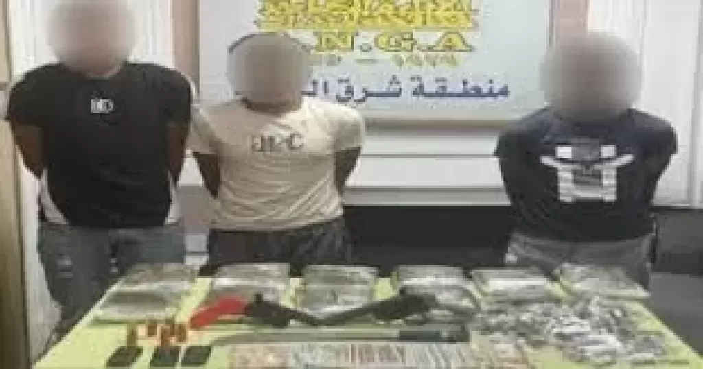 ضبط عدة عناصر إجرامية من جالبى المواد المخدرة تقدر بـ9 مليون جنيه