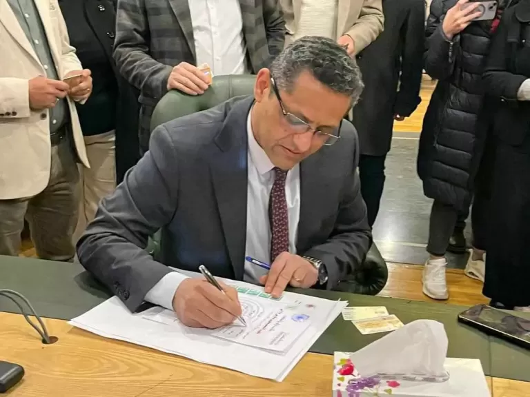 خالد البلشي بعد فوزه بانتخابات نقابة الصحفيين: سندافع عن نقابة قوية ومهنة حرة